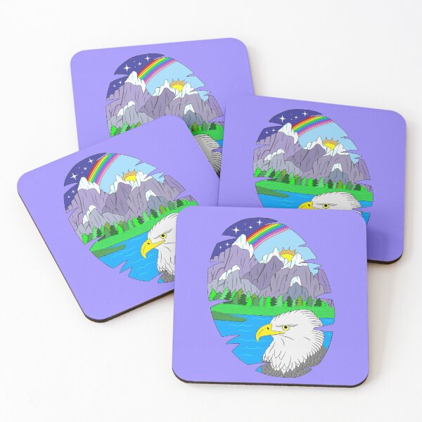 Item preview, Eagle mountain scene designed and sold by Melanie Jeyakkumar.