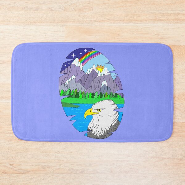 Item preview, Eagle mountain scene designed and sold by Melanie Jeyakkumar.