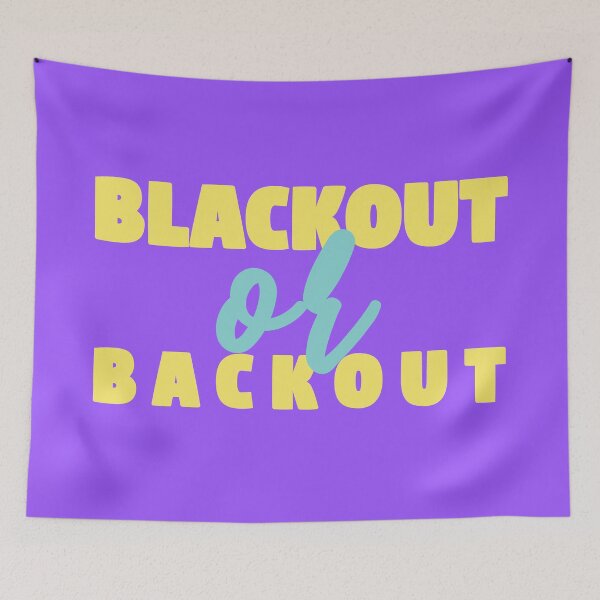 Item preview, Black out or back out  designed and sold by synthesizer.