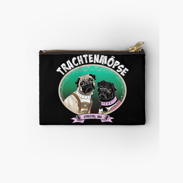 Item preview, Pug in traditional look at the Oktoberfest designed and sold by Grafikdiva.