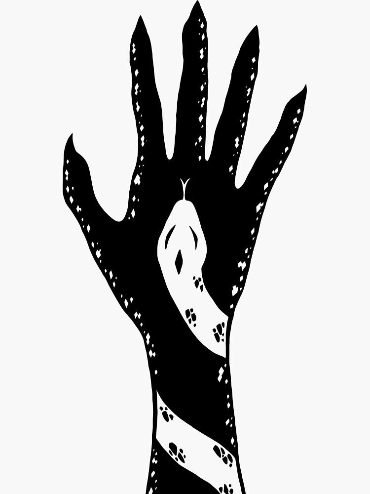 Thumbnail 3 of 3, Sticker, SCP - The Serpent's Hand 3 designed and sold by GillyTheGhillie.