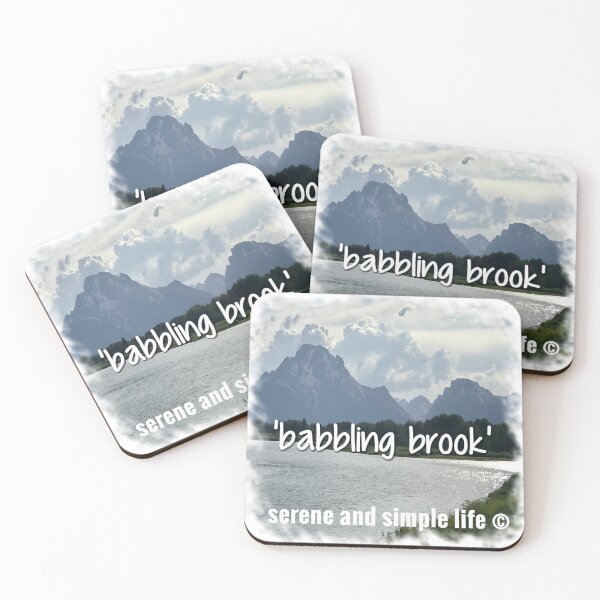 Item preview,  babbling brook tote designed and sold by sayitdisplayit.