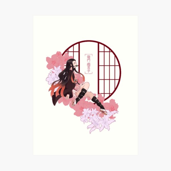 Nezuko - Kimetsu No Yaiba Art Print