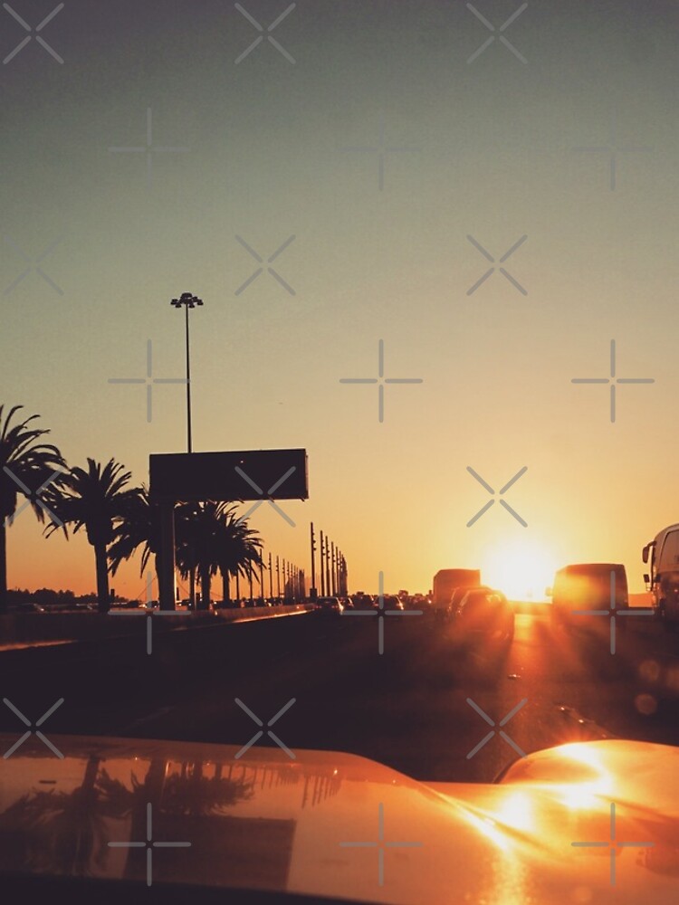 Thumbnail 4 of 4, iPhone Case, sunset drive designed and sold by squidcode.