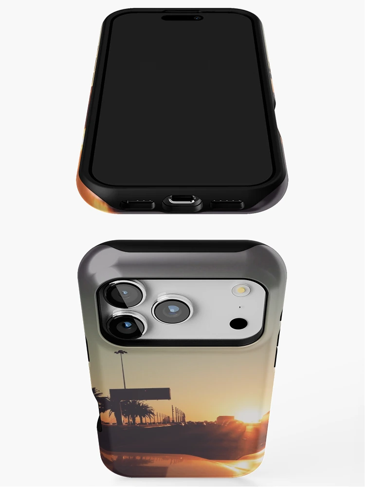 Thumbnail 3 of 4, iPhone Case, sunset drive designed and sold by squidcode.