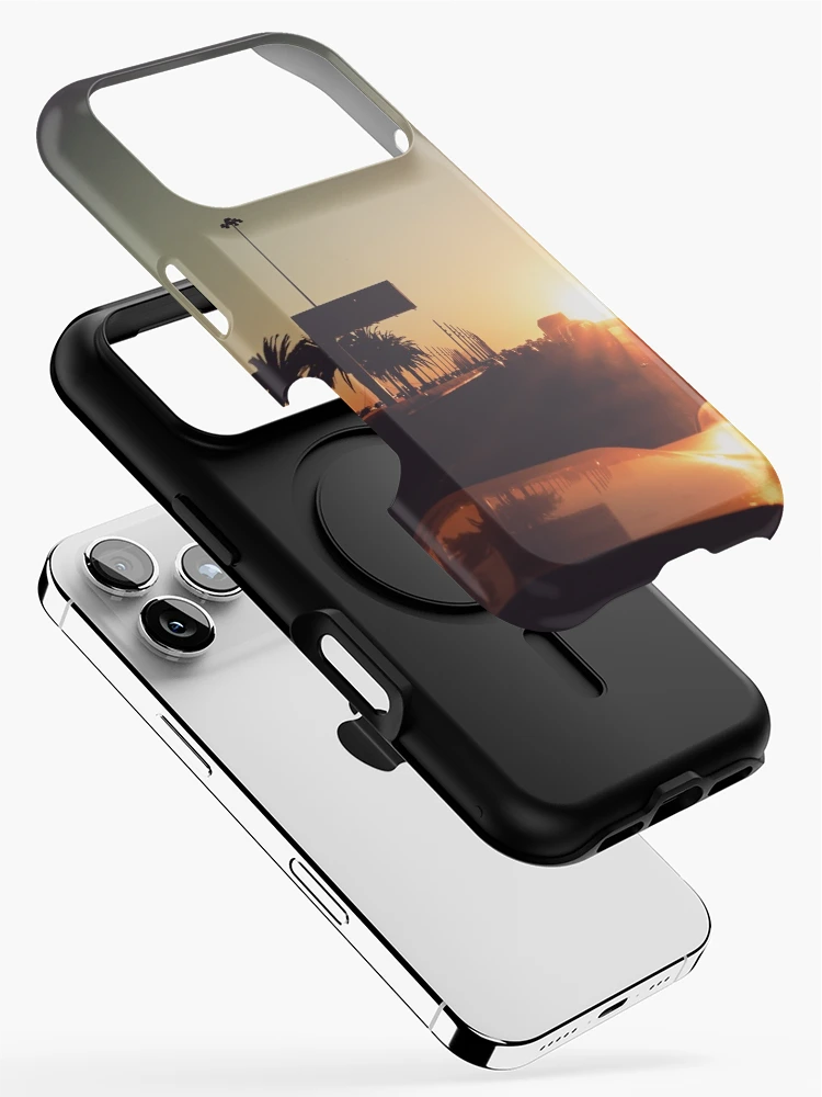 Thumbnail 2 of 4, iPhone Case, sunset drive designed and sold by squidcode.