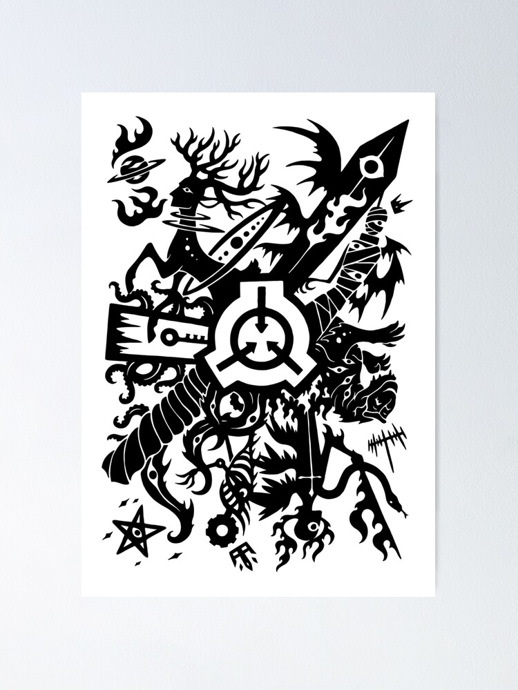 SCP Foundation Logo Poster for Sale by EmthelRackem