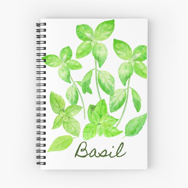 Item preview, Watercolor Basil Illustration designed and sold by cornercroft.