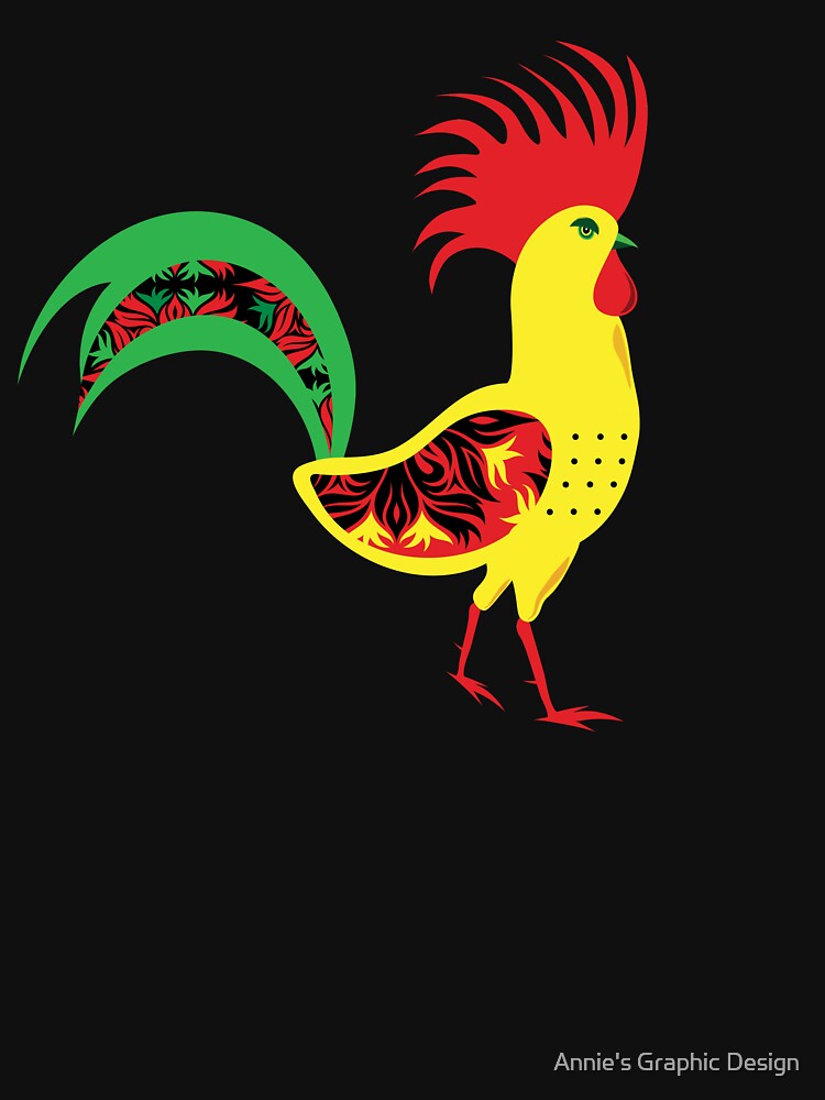 Colourful rooster by anniesdesign