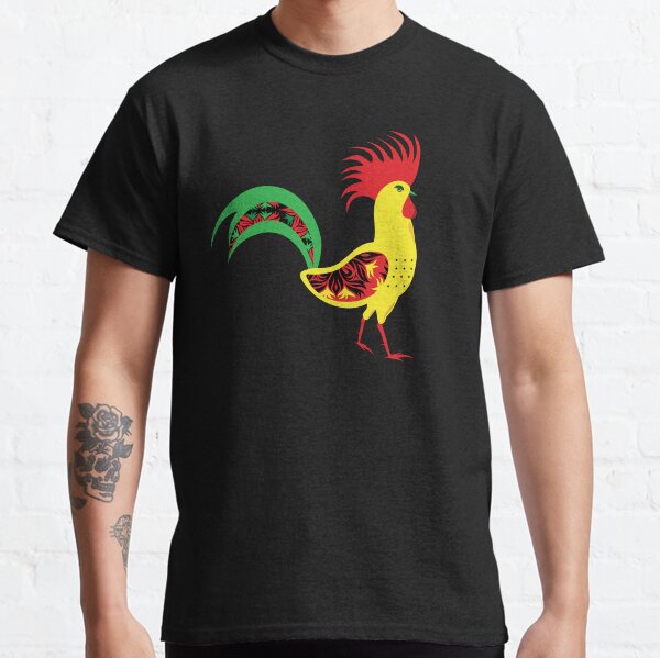 Colourful rooster Classic T-Shirt