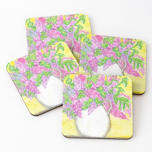 Item preview, Lilacs in a White pitcher designed and sold by AleeCyr1.