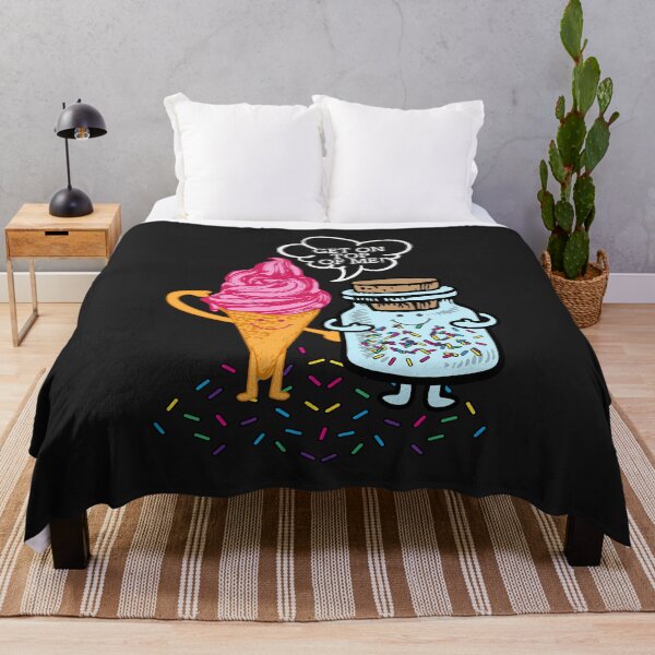 Item preview, Ice cream with colorful sugar sprinkles Get on top of me designed and sold by tarek25.