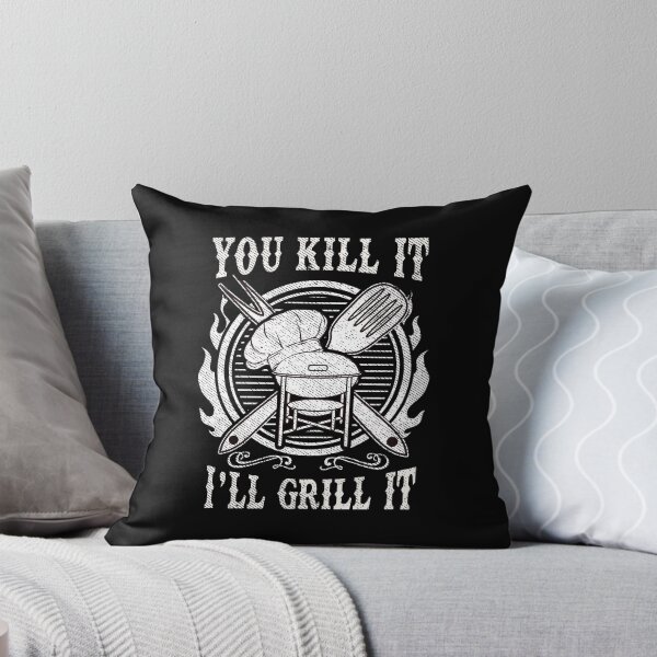 Item preview, Funny Grilling Serious Cooking Outdoors Grilling Hunting Pro designed and sold by phoxydesign.