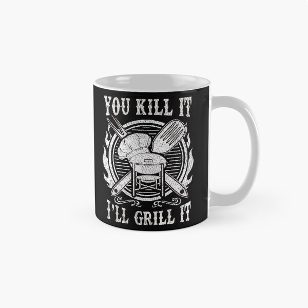 Item preview, Funny Grilling Serious Cooking Outdoors Grilling Hunting Pro designed and sold by phoxydesign.