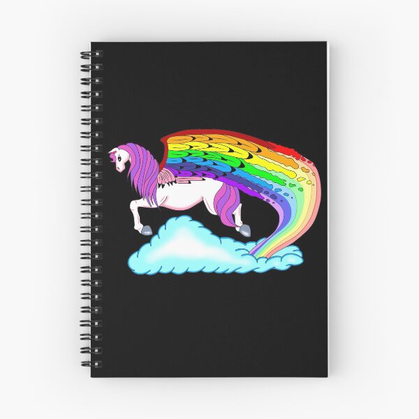 Item preview, Rainbow pegasus designed and sold by Melanie Jeyakkumar.