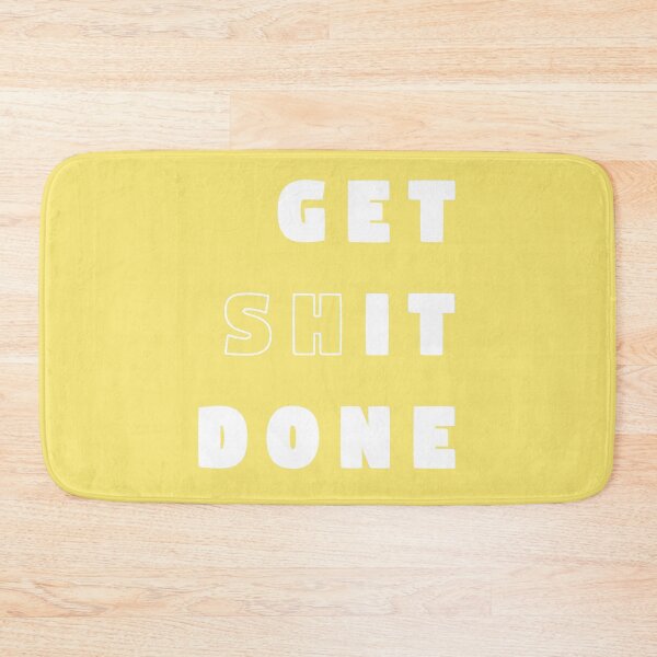 Item preview, Get Shit Done - Yellow designed and sold by synthesizer.