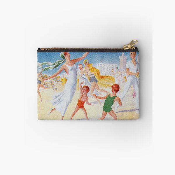 Item preview, Belgian Coast, Beach Vintage Travel Poster designed and sold by vintagevivian.
