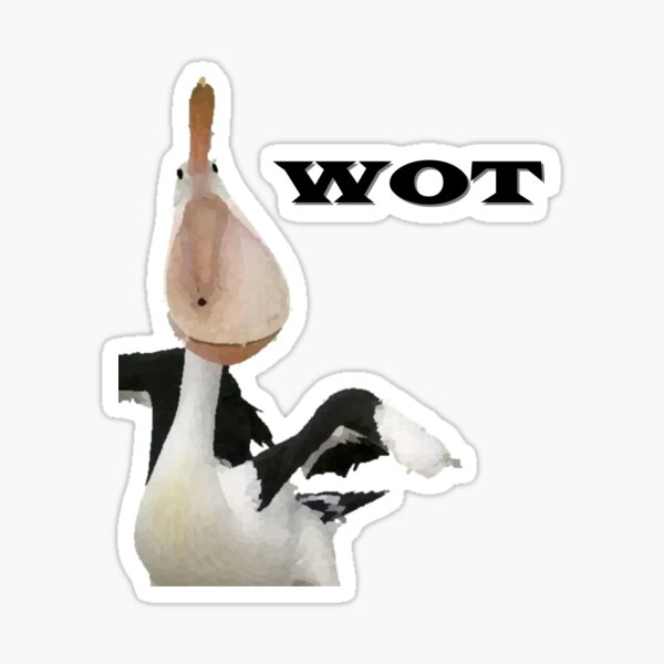 Artikel-Vorschau von WOT Pelikan, designt und verkauft von kittynekodesu.