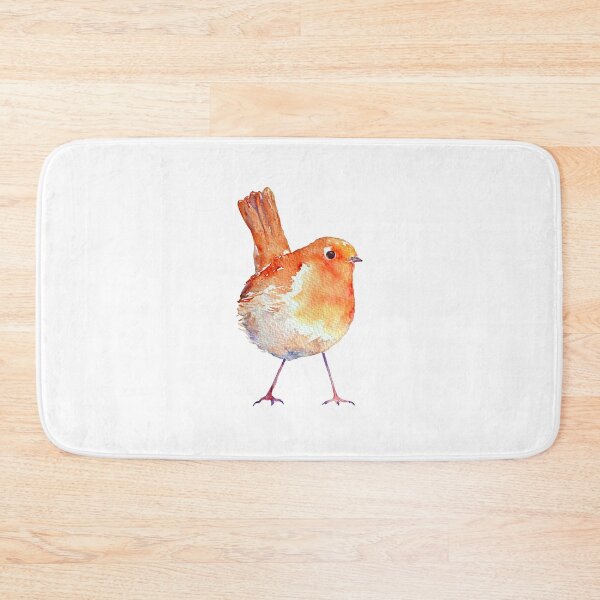 Aperçu de l'œuvre Aquarelle oiseau robin créée et vendue par cornercroft.