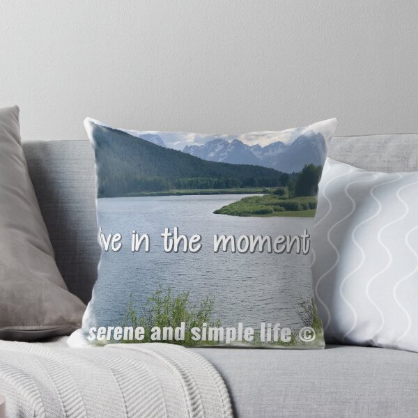 Item preview, live in the moment tote designed and sold by sayitdisplayit.