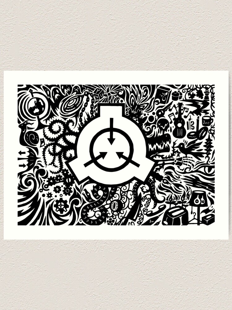 SunnyClockwork on X: SCP Foundation fanart, logo design for MTF