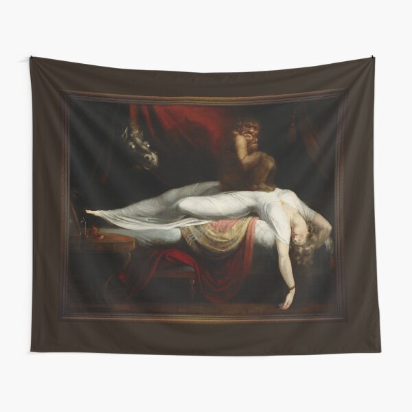 The Nightmare by Henry Fuseli Old Masters Reproductions Tapestry
