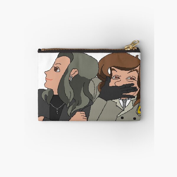 Item preview, Akechi and Sae from Persona 5 designed and sold by ahkosorsomesayk.