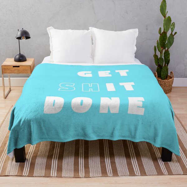 Item preview, Get Shit Done - Blue designed and sold by synthesizer.