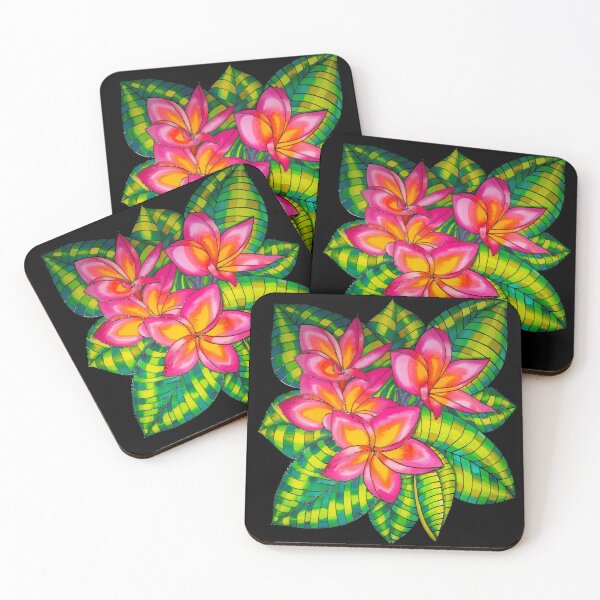 Item preview, Pink Plumeria Belize designed and sold by caribbeancolors.