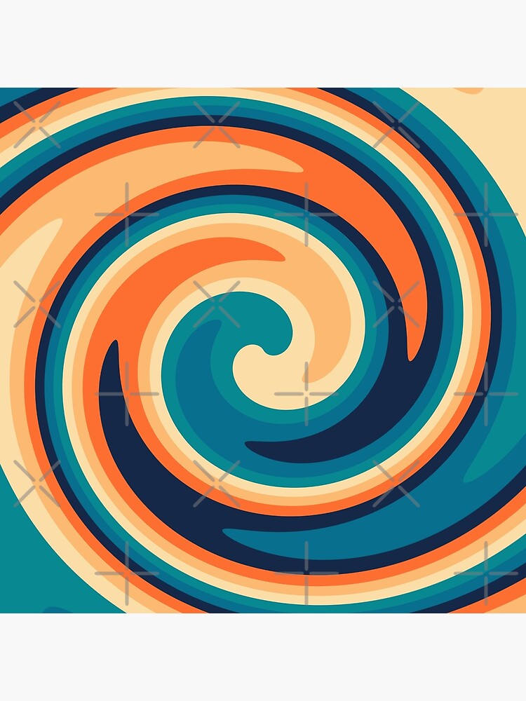 Retro abstract Swirl