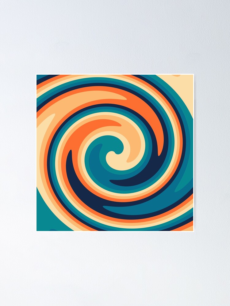 Retro abstract Swirl
