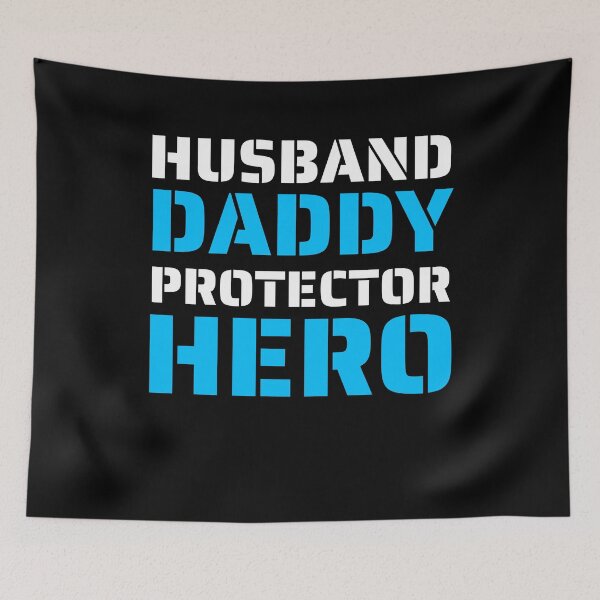 Item preview, Husband Daddy Protector Hero, Father, Father's Day, Dad Gifts designed and sold by Logic72.