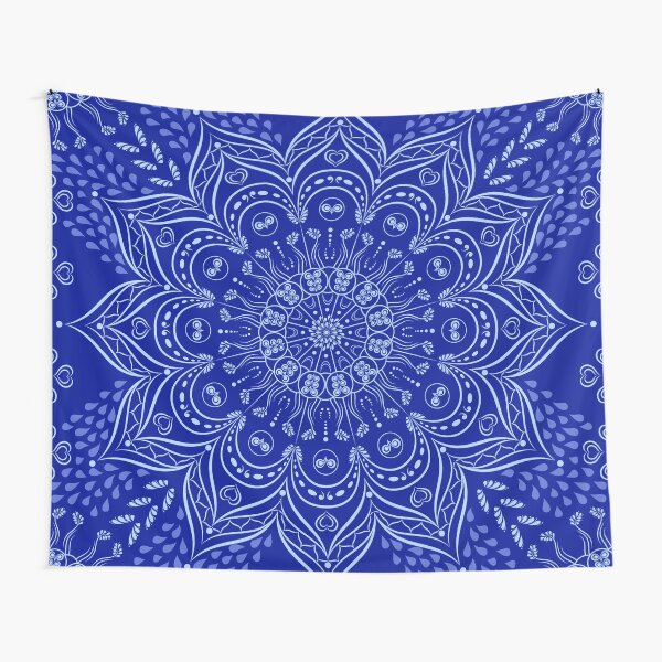 Item preview, Boho Blue Mandala designed and sold by Eng-Sun.