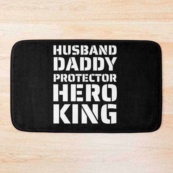 Item preview, Husband Daddy Protector Hero King, Dad Gift, Father's Day designed and sold by Logic72.