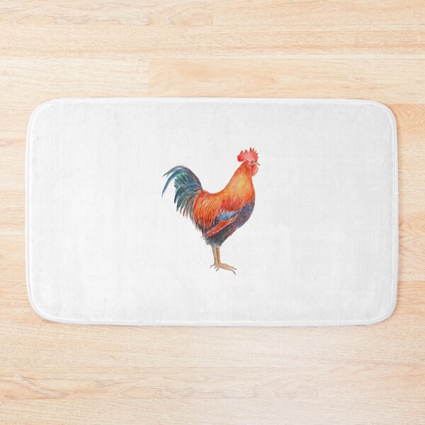 Item preview, Watercolour Rooster Illustration  designed and sold by cornercroft.