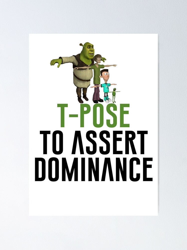 T-Pose Asserts Dominance lug Pose ASSerts Wholesomeness T-Hug Pose Asserts  Some Other Third Thing But I Like It - iFunny Brazil