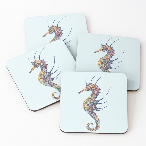Item preview, Blue Crest Seahorse designed and sold by Karen  Todman -Aroca Designs-.