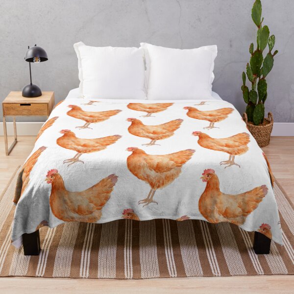 Item preview, Watercolor Chicken Hen  designed and sold by cornercroft.
