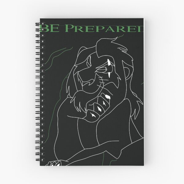Item preview, Scar Negative Space Be Prepared designed and sold by Celisa Lynn.
