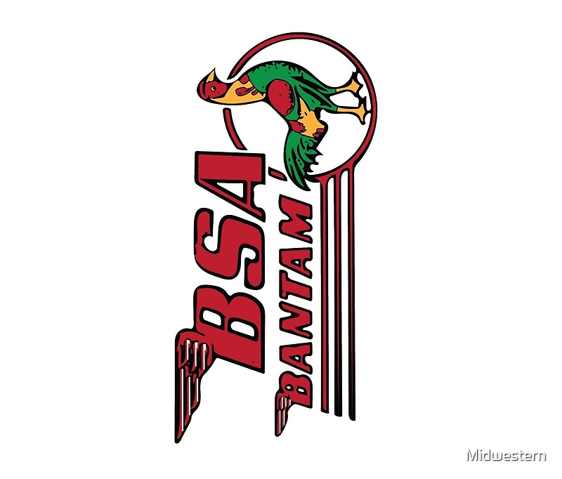 bsa bantam motorbike