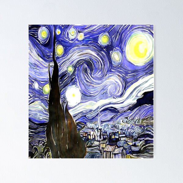 Starry Night Gifts - Vincent Van Gogh Classic Masterpiece Painting Gift  Ideas for Art Lovers of Fine Classical Artwork from Artist iPhone Wallet  for Sale by merkraht