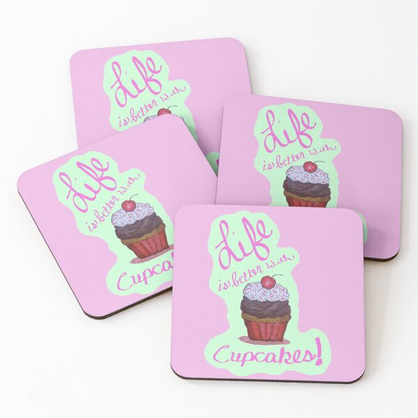 Item preview, Life is better with cupcakes! designed and sold by southernblubell.