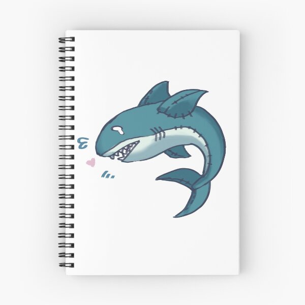Item preview, Sad lovely shark designed and sold by Evedashy.