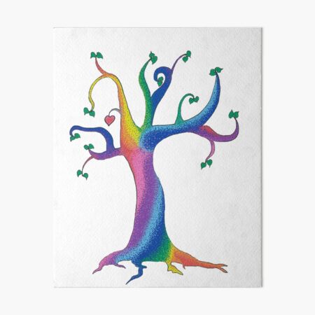 The Candy tree Art Board Print