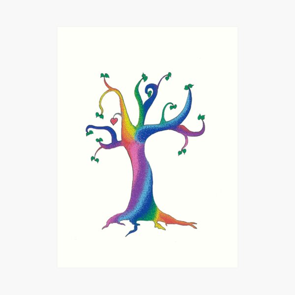 The Candy tree Art Print