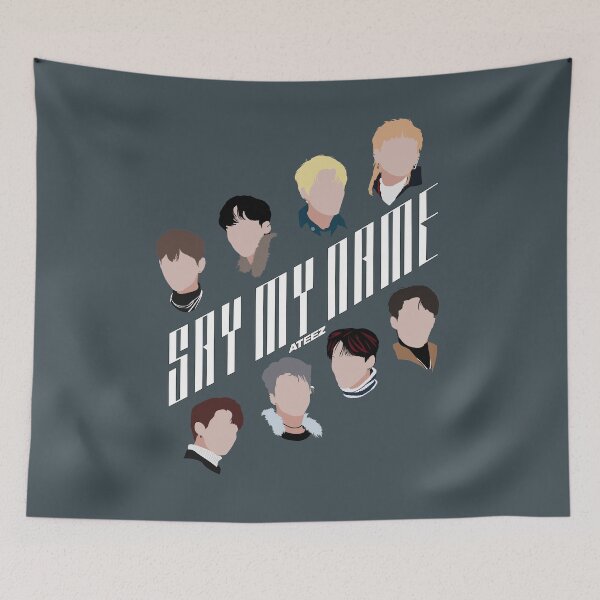 Item preview, ATEEZ SayMyName Heads! designed and sold by Happisprout.