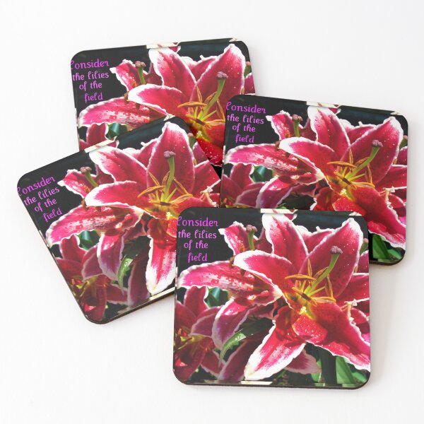 Item preview, Consider the lilies! - Sermon on the Mount designed and sold by BlueMoonRose.