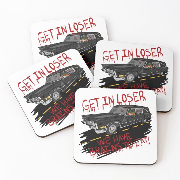 Item preview, Zombie Apocalypse Get in Looser Hearse Deathling Graphic  designed and sold by JessieJune.