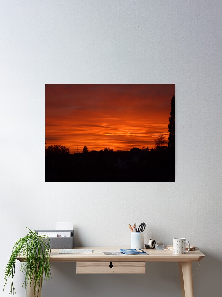 Thumbnail 1 of 3, Poster, Jovian Sunset designed and sold by Paul Eden.
