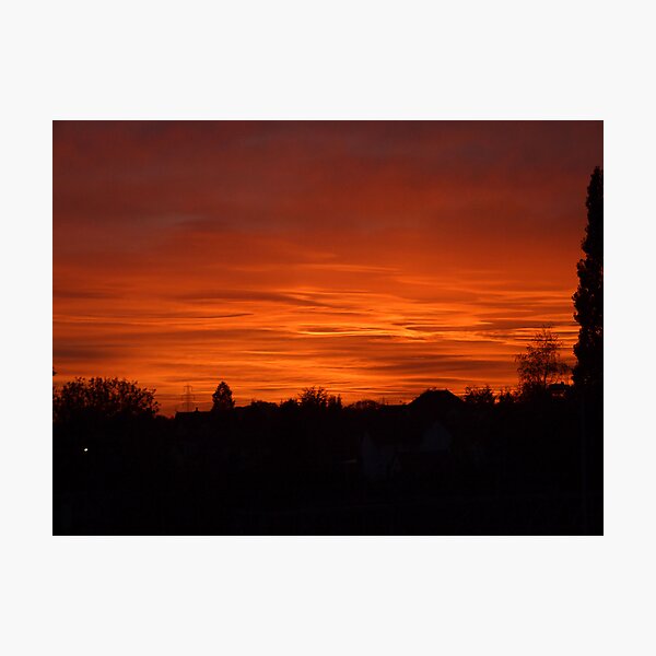 Jovian Sunset Photographic Print